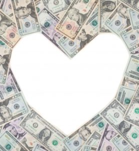 money heart